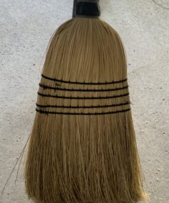 O-Cedar Heavy Duty Corn Broom | Commercial-Grade Indoor and Outdoor Broom to Sweep & Clean Hard Floors| Sturdy Wooden Handle for Strength & Durability, Yellow, Black, 1 Count 1 Count (Pack of 1) 26 B1POn5VYHhS