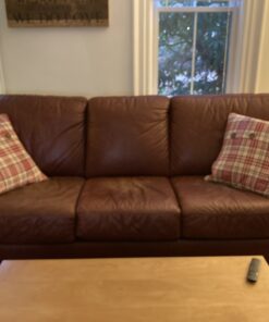 Leather Milk Leather Furniture Conditioner and Cleaner - Furniture Treatment No. 5 - for All Natural, Non-Toxic Leather Care. Made in The USA. 2 Sizes. Includes Premium Applicator Pad! 12 oz 21 B1R0P2Z8h7S