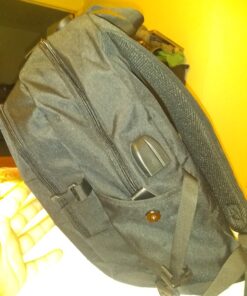 Tzowla Travel Laptop Backpack Water Resistant Anti-Theft Bag with USB Charging Port and Lock 15.6 Inch Computer Business Backpacks for Women Men Work College Gift,Casual Daypack 15.6inch A-black 47 B1RmatiF5VS