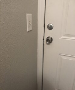 Master Lock door security Bar, Home security Stopper, Adjustable from 27-1/2 in. to 42 in., for Sliding and Front doors 1 Pack, 265EC Standard Security Bar, 1 Pack 47 B1RxGE1ZW8S