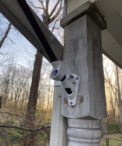 Valley Forge, American Flag, Aluminum Bracket White Powder Coated, 2-Position Pole Holder 1 inches 30 B1Ry7yAYPMS