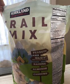 Signature Trail Mix, Peanuts, M and M Candies, Raisins, Almonds and Cashews, 4 Pound (249965) Cashews,Almonds,Peanuts 4 Pound (Pack of 1) 16 B1SQOiyjcCS