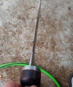 SW-149, Handmade Damascus Steel 25 Inches Sword Walnut Wood & Colored Bone Handle with Damascus Steel Guard SW-149 24 B1T1dFgVHoS