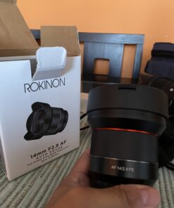 Rokinon 14mm F2.8 Full Frame Auto Focus Lens for Sony E-Mount, Black (IO14AF-E) 41 B1TFrhmKCNS