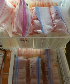 NUK Simply Natural Seal n' Go Breast Milk Bags, 100 CT 100 Count (Pack of 1) 29 B1TJ7wUGibS