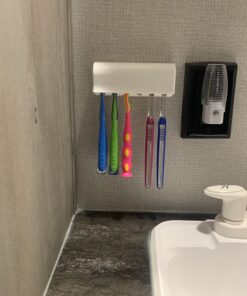 Eslite Toothbrush Holder with Cover (Ivory White) 43 B1UXnQl1wYS