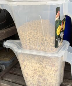 More Birds 3N1 Bird Seed Super Tote and Storage, 5 lb Seed Capacity 27 B1UeNWhwbVS