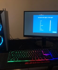 SkyTech Blaze II Gaming Computer PC Desktop – Ryzen 5 2600 6-Core 3.4 GHz, NVIDIA GeForce GTX 1650 4G, 500G SSD, 8GB DDR4, RGB, AC WiFi, Windows 10 Home 64-bit 2600 | 1650 31 B1UehtfUejS