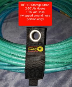 Heavy-Duty Wrap-It Storage Straps (Assorted 6 Pack) - Extension Cord Holder, Stocking Stuffers for Men, RV Accessories, Workshop and Garage Organizers and Storage Assorted 6-Pack Black 47 B1V58qx0mJS