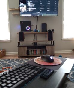 Corsair K63 Wireless Mechanical Gaming Keyboard, backlit Blue LED, Cherry MX Red - Quiet & Linear 38 B1V86vBYbvS