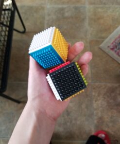 Infantino Press & Stay Sensory Blocks for Babies Age grade 6m+ , 24-Piece Set, Multicolor 20 B1VEzWZQIS