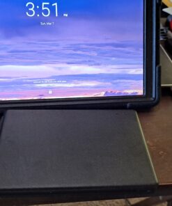 Samsers Foldable Bluetooth Keyboard - Portable Wireless Keyboard with Stand Holder, Rechargeable Full Size Ultra Slim Keyboard Compatible IOS Android Windows Smartphone Tablet and Laptop-Black Black 52 B1VNd8KARPS