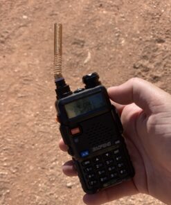 Authentic Genuine Nagoya NA-771 15.6-Inch Whip VHF/UHF (144/430Mhz) Antenna SMA-Female for BTECH and BaoFeng Radios NA-771 15.6" VHF/UHF 45 B1VeOFuUsuS