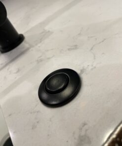 InSinkErator STC-MTBLK Push SinkTop Switch Button, Matte Black 11 B1VzoMLfooS