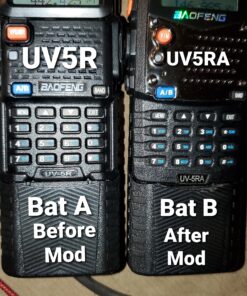 BaoFeng, BTECH BL-5L 3800mAh Li-ion Battery Pack, High Capacity Extended Battery for UV-5X3, BF-F8HP, and UV-5R Radios (BL-5 BaoFeng Battery Series) BL-5L Extended Li-ion Battery Pack 51 B1WAFF7c4QS