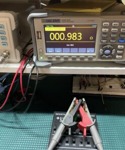 Elenco Resistance Substitution Box | Resistance Range From 1Ω To 11, 111 , 110MΩ | 1% Precision: 1Ω-40kΩ- 1 Watt/ 100kΩ- 4MΩ- 1/2 Watt 42 B1WKegotVXS
