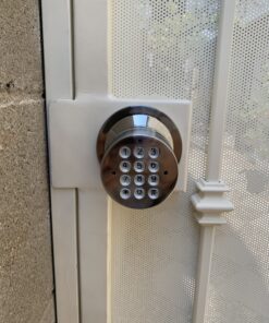 Signstek Keyless Entry Door Lock,Door Knob with Keypad,Smart Code Door Lock,Mute Mode,Passage Function, Easy to Install,Satin Nickel Satin Nickel 37 B1WTYqMCpNS