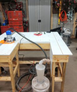 Bora Router Dado Jig, the Woodworking Router Guide That Allows For Precise, Straight Dados, Rabbets, and Mortises | 542005, orange 31 B1WZWibr7HS