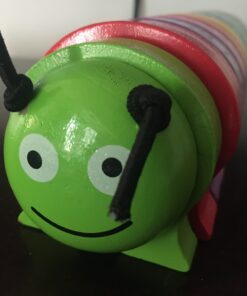 Melissa & Doug Counting Caterpillar - Classic Wooden Toy With 10 Colorful Numbered Segments 27 B1Wjs1FNxtS