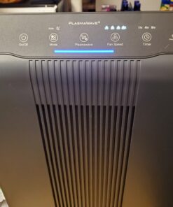 Winix 5500-2 Air Purifier with True HEPA, PlasmaWave and Odor Reducing Washable AOC Carbon Filter Medium , Charcoal Gray 55 B1XF8rcs1S