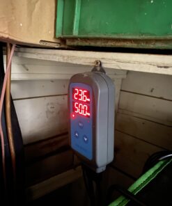 Inkbird Digital Pre-Wired Outlet Dual Stage Humidity Controller IHC-200 for Mushroom Ventilator Fan Crawl Space Curing Meat Grow Room Tent Humidifier Dehumidifier. 65 B1XL3Z3XJNS