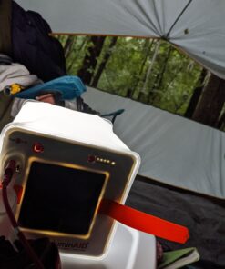 LuminAID PackLite Max 2-in-1 Camping Lantern and Phone Charger | For Backpacking, Emergency Kits and Travel | As Seen on Shark Tank Max White 150 Lumens 34 B1XU l6LApS