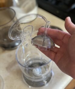 GROSCHE 17.7oz BPA-Free Tea Infuser Teapot with Drip-Free, Easy Clean Design 17.7 fl oz Clear 48 B1XguG9S8NS