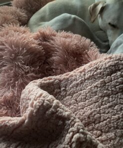 Chanasya Premium Solid Faux Long Fur Throw Blanket - Soft, Fuzzy Throw Blanket - for Bed or Couch - 50" x 65” - White 50x65 Inches A(white) 25 B1YTwnAZnUS