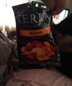 Terra Vegetable Chips with Sea Salt, Original, 1 oz (Pack of 24) 1 Ounce (Pack of 24) 37 B1YtUk5wgNS