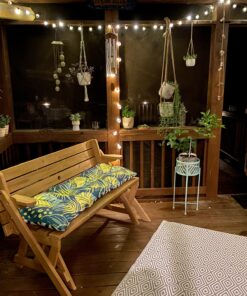 Best Choice Products 2-in-1 Transforming Interchangeable Outdoor Wooden Picnic Table Garden Bench for Backyard, Porch, Patio, Deck w/Umbrella Hole - Natural 36 B1Z0BLcpDvS