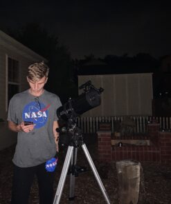 Celestron - PowerSeeker 127EQ Telescope - Manual German Equatorial Telescope for Beginners - Compact and Portable - Bonus Astronomy Software Package - 127mm Aperture 127EQ Newtonian 65 B1ZRyNYfcVS