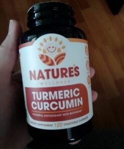 1600mg Organic Turmeric Curcumin w/Bioperine and Black Pepper | Non-GMO | Natural Joint Support | Highest Potency with 95% Standardized Curcuminoids | Gluten Free | 120 Vegetarian Caps 22 B1ZVFHehQFS