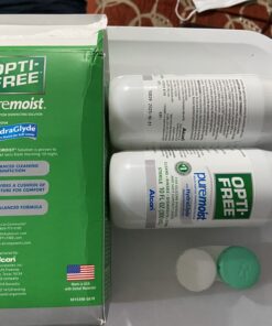 Opti-Free Puremoist Multi-Purpose Disinfecting Solution with Lens Case, 20 Fl Oz 28 B1aDo32HPUS