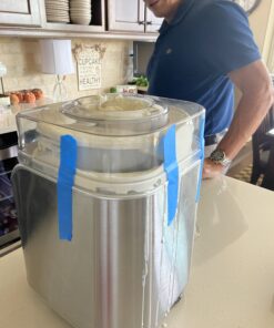 Cuisinart Ice Cream Maker Machine, 2 Quart, Cool Creations Frozen Yogurt, Gelato, Sorbet Maker, LCD Screen and Timer, Stainless Steel, ICE-70P1 Ice Cream Maker with Countdown Timer 33 B1bRgm4YZnS