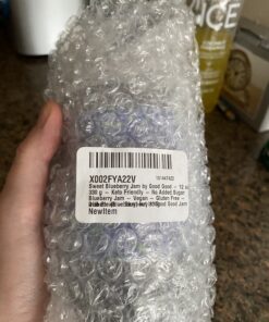 GOOD GOOD No Added Sugar Blueberry Jam - Keto Friendly Jelly - Low Carb, Low-Calorie and Vegan - Diabetic Friendly - 12oz / 330g (Pack of 1) 12 Ounce (Pack of 1) 45 B1biOyE9WVS