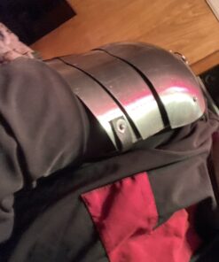 Medieval Pauldron Set Pair Plate Armor Carbon Steel Real Adult Size halloween costume 18 B1byC5m0eS