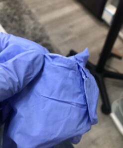 MedPride Powder-Free Nitrile Exam Gloves, Iris Blue, Medium, Box/100 Medium (Pack of 100) 45 B1cLiZ2X1S