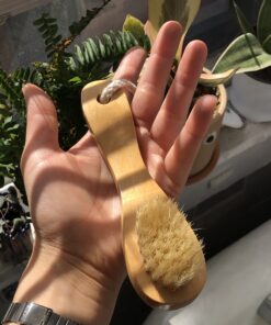 Belula Premium Dry Brushing Body Brush Set- Natural Boar Bristle Body Brush, Exfoliating Face Brush & One Pair Bath & Shower Gloves. Free Bag & How To – Great Gift For A Glowing Skin & Healthy Body 49 B1d4d WIiVS 3