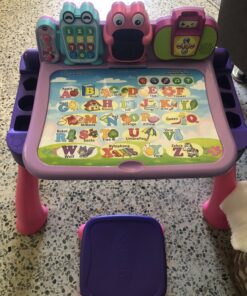 VTech Touch and Learn Activity Desk Deluxe, Pink Standard Packaging 30 B1dAo1hXGwS
