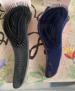 Crave Naturals Glide Thru Detangling Brush for Adults & Kids Hair- Detangler Brush for Natural,Curly,Straight,Wet/Dry Hair, Little Girl & Toddler Accessories, Teenager Gifts -1pk, Pink 1 Pack 32 B1dDSvmtmvS 4