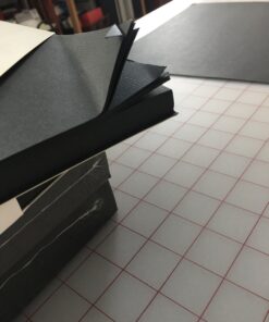 12 x 12-inch Black AC Cardstock Pack by American Crafts | Includes 60 sheets of heavy weight, textured black cardstock 20 B1dfaObWSfS