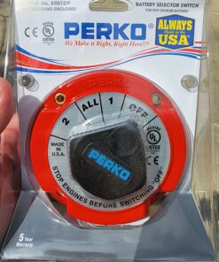 Perko 8501DP Medium Duty Battery Selector Switch Red, Small 19 B1dl2vNsZYS