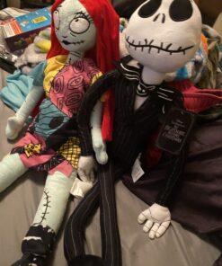 Jay Franco Disney Nightmare Before Christmas Plush Stuffed Jack Skellington Pillow Buddy - Kids Super Soft Polyester Microfiber, 27 inch (Official Disney Product) Black - Jack Skellington 26 B1eFnm6UwjS