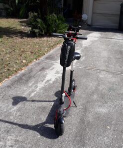 Hiboy S2/S2R Plus Electric Scooter, 8.5"/9" Tires, Up to 17/22 Miles Range, 350W Motor & 19 MPH Portable Folding Commuting Electric Scooter for Adults with Double Braking System and App S2 With Seat 75 B1eLACS1rMS 1