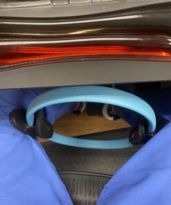 Pilates Ring Circle, Fitness Ring Magic Circle Pilates Ring 13 Inch, Inner Thigh Exercise Equipment for Women, Thigh Master Pilates Equipment for Home Workout, Pelvic Floor Muscle Trainer Power Kit Turquoise (For Heights 5'0" - 5'9") 26 B1eMPcQIieS