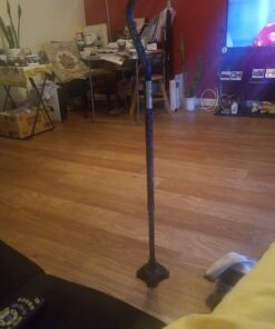NOVA Sugarcane, Walking Cane with Quad Tip and Carrying Strap, Stand Alone Cane, Maui Flowers Design 15 B1eYYxA3pfS