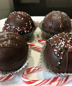 BAKER DEPOT 6 Holes Hot Chocolate Bomb Mold Dome Silicone Mould For Chocolate Cake Jelly Pudding Handmade Soap Round Shape Circle Cake Moulds Dia: 2 1/2 inches, Set of 2 46 B1edJYG6MS