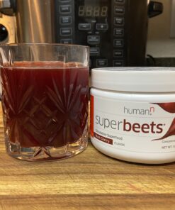 HumanN SuperBeets - Beet Root Powder - Nitric Oxide Boost for Blood Pressure, Circulation & Heart Health Support - Non-GMO Superfood Supplement - Natural Black Cherry Flavor, 30 Servings 30 Servings (Pack of 1) 34 B1fAMo9LYvS