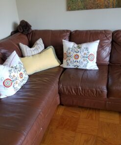 Leather Hero Leather Color Restorer & Applicator- Repair, Recolor, Renew Leather & Vinyl Sofa, Purse, Shoes, Auto Car Seats, Couch-4oz (Medium Brown) Medium Brown 45 B1fLY1CDxFS