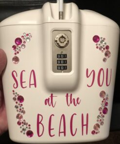 SAFEGO Portable Indoor/Outdoor Lock Box Safe with Key and Combination Access (White) White 60 B1fT9SpBV2S